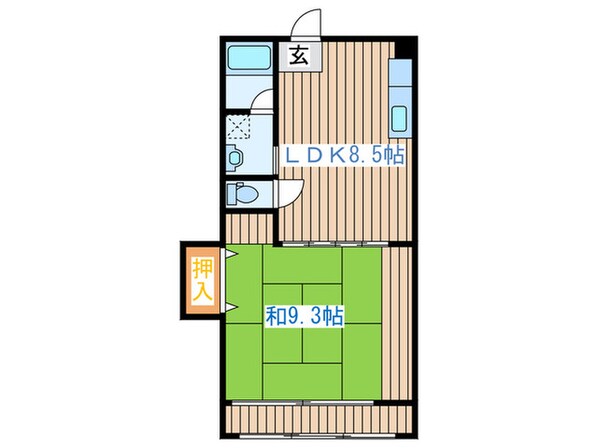 ひまわりビルの物件間取画像